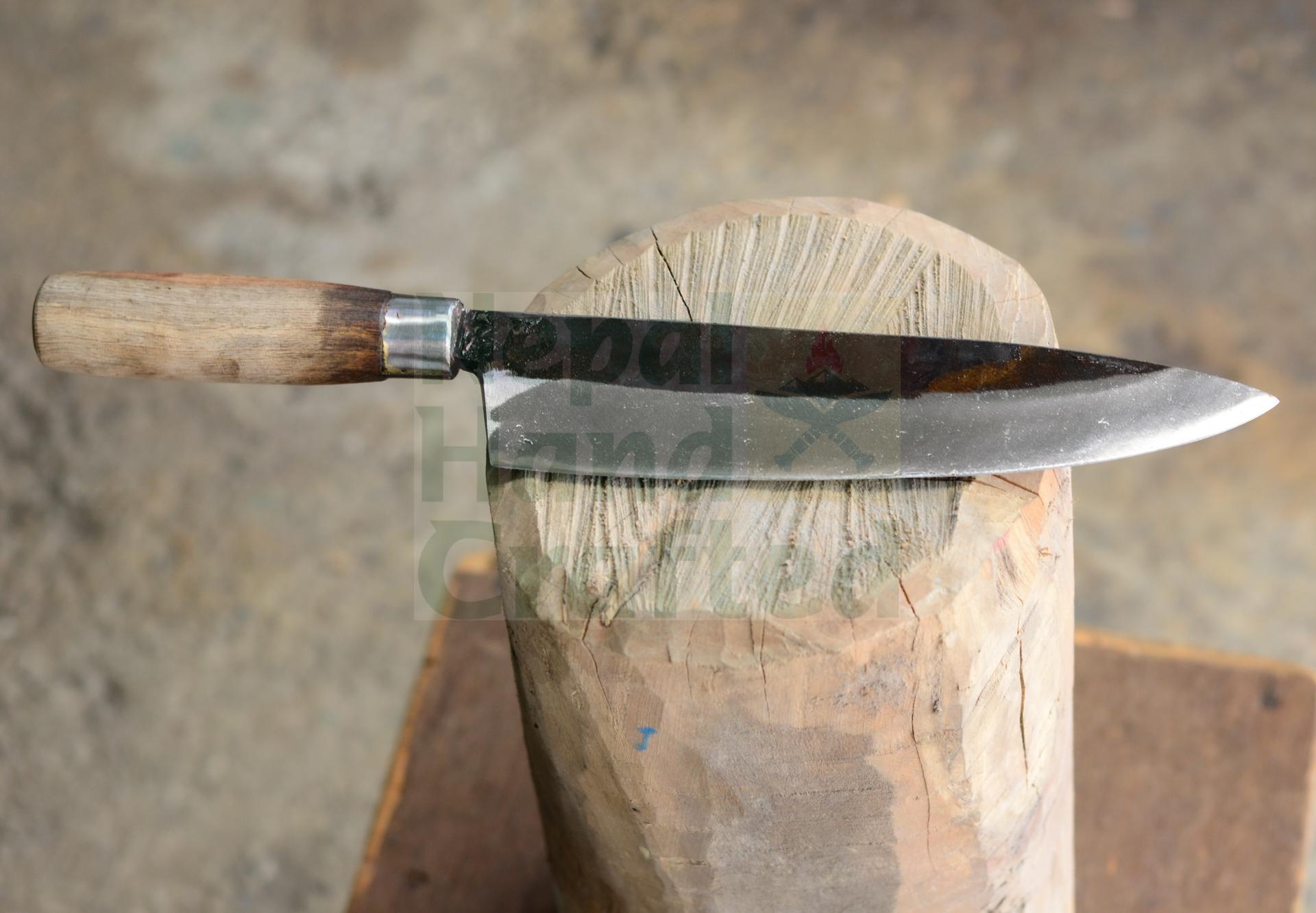 Kitchen Chef Knife with Leather Sheath