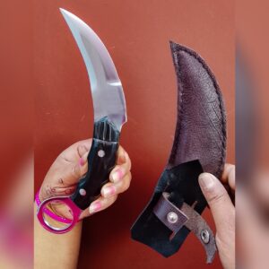 3.25 inch Mindanao Karambit Knife | Custom Pocket Fighting Knife